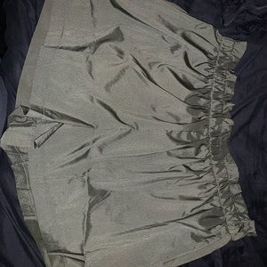 SHEIN olive high waist shorts